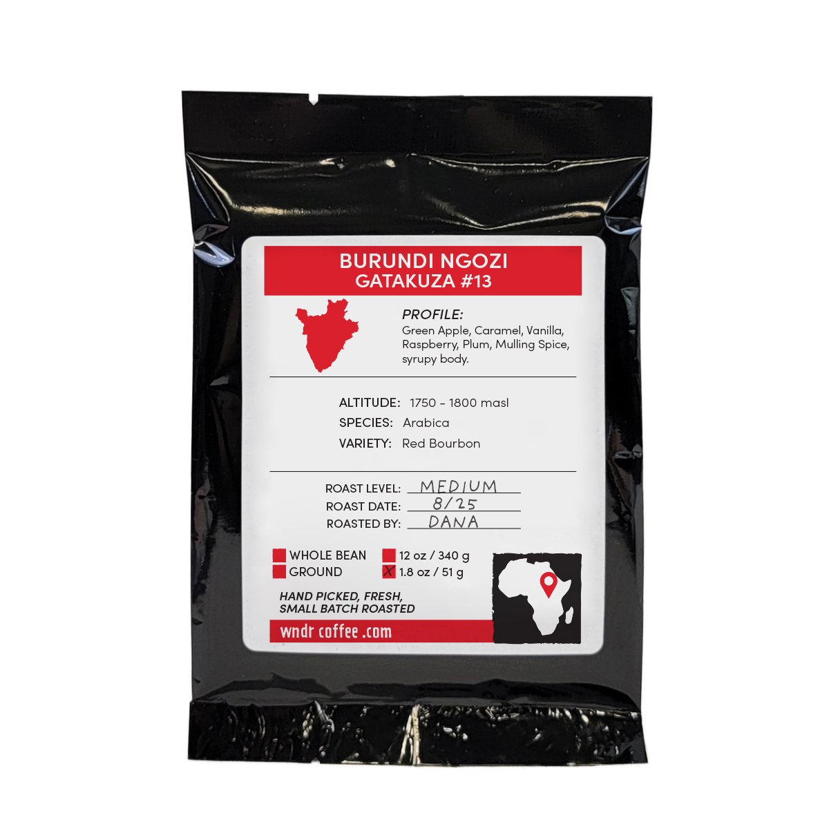 Burundi Ngozi Gatakuza - Lot #13 - Africa