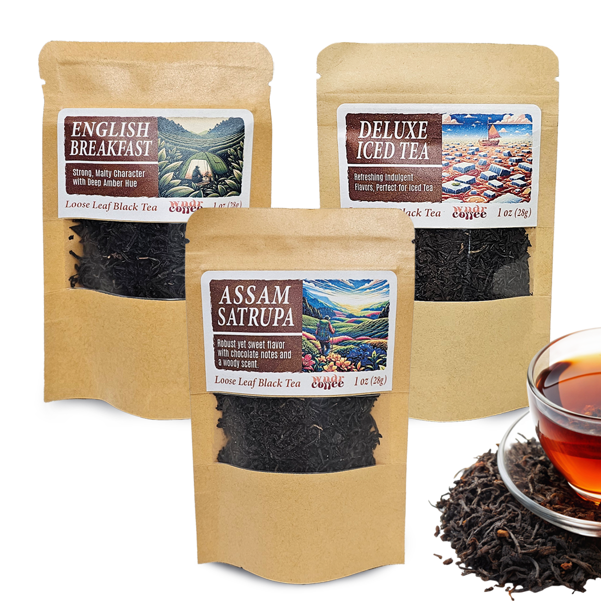 Loose Leaf Black Tea Sample Set