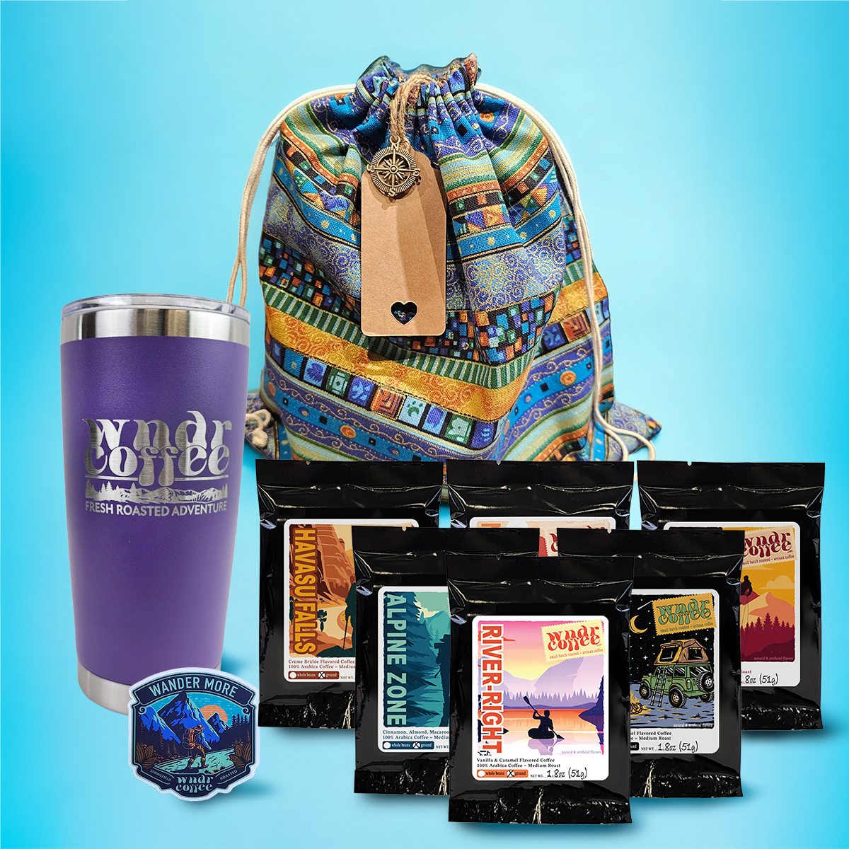 Gift-Set-1.8oz-flavored-reg-darkpurple-tumbler-wandermoresticker