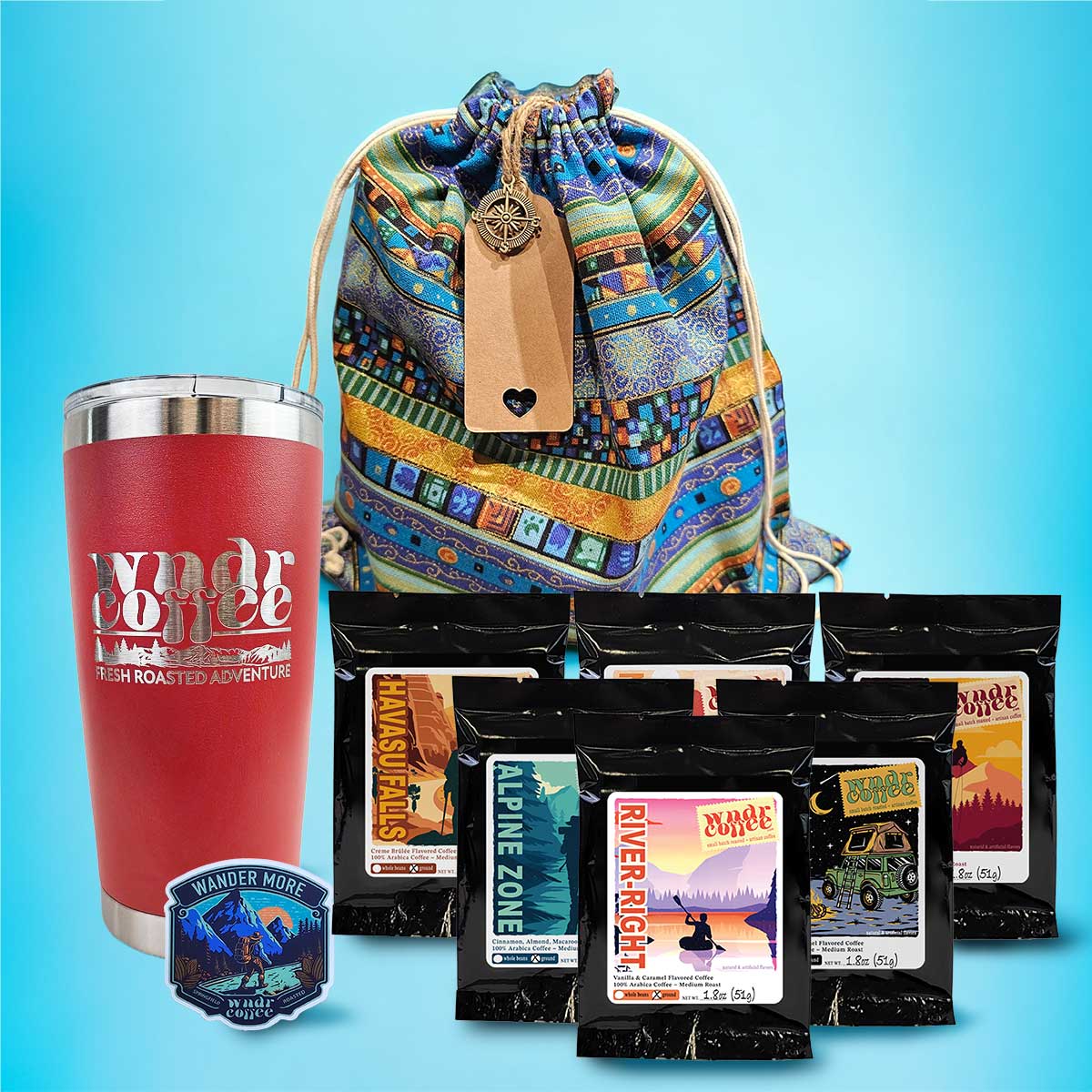 Gift-Set-1.8oz-flavored-reg-red-tumbler-wandermoresticker