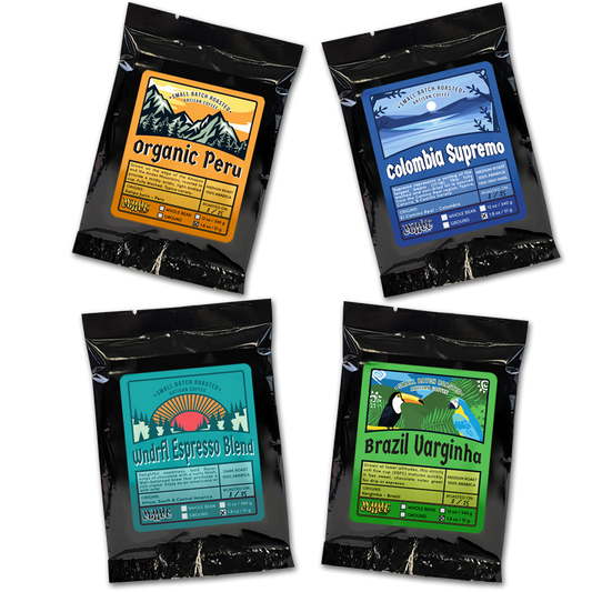 South American Flavor Exploration - Coffee Flight Set - 1.8oz Bags