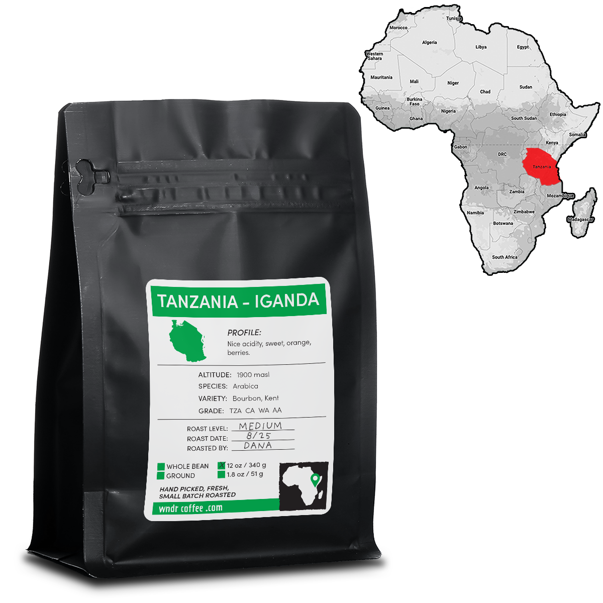 Tanzania AA - Iganda - Africa