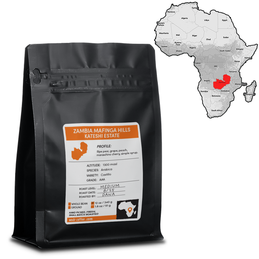 Zambia Mafinga Hills AAA - Kateshi Estate - Africa
