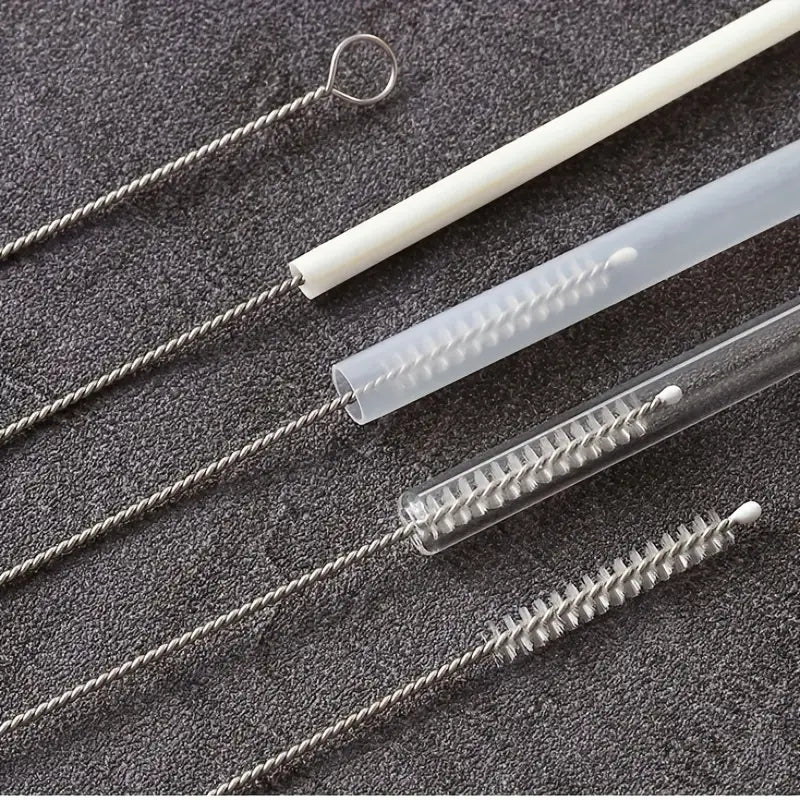 2pcs Sponge And Metal Cleaning Brush