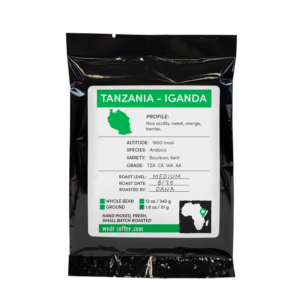 Tanzania AA - Iganda - Africa