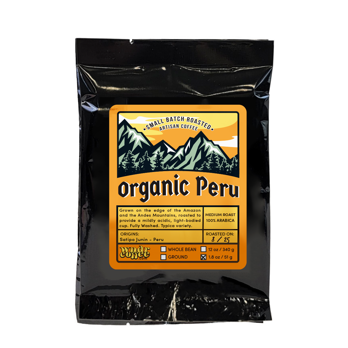 Peru - Washed Organic - Satipo Junin - South America