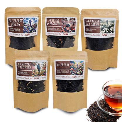 Flavored Loose Leaf Black Tea Sample Set