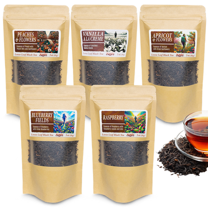 Flavored Loose Leaf Black Tea Sample Set