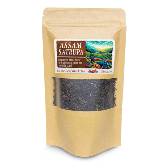 Assam Satrupa 🍂 - Loose Leaf Black Tea - 3oz Bag