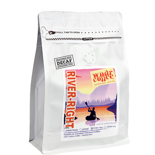 DECAF-12oz-bag-River-Right-Flavored-Coffee