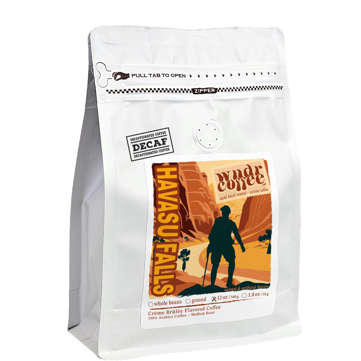 decaf-12oz-bag-Havasu-falls-Flavored-Coffee
