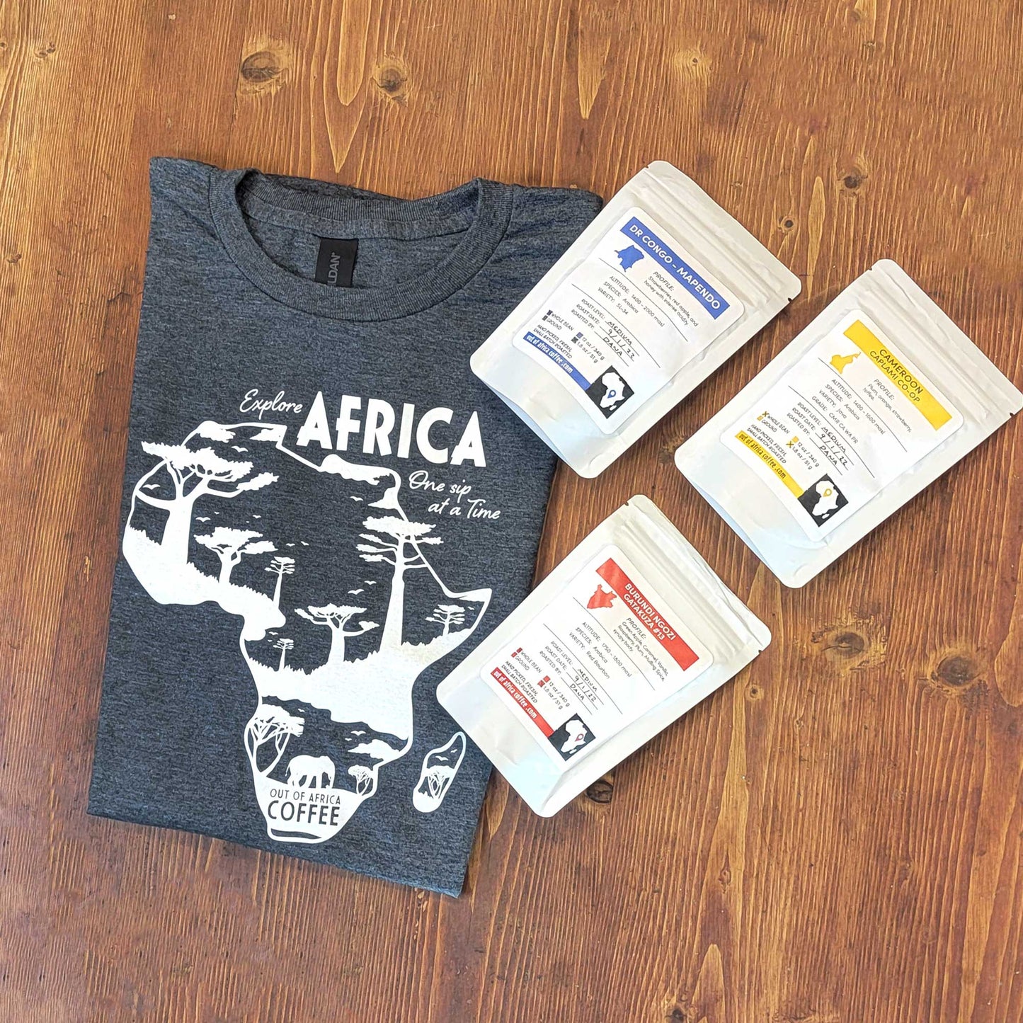 Out of Africa Collection: Explore Africa Ultra Soft T-Shirt
