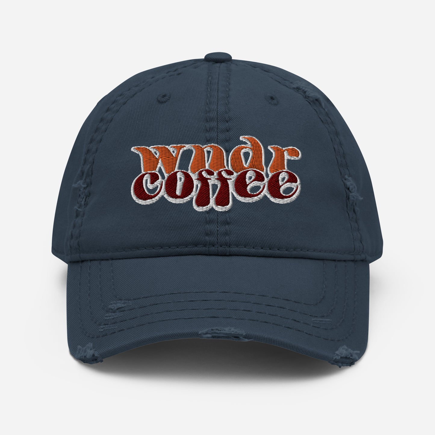 Wndr Coffee Distressed Hat