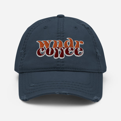 Wndr Coffee Distressed Hat
