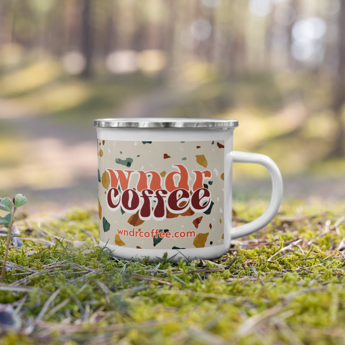 Wndr Coffee Enamel Mug